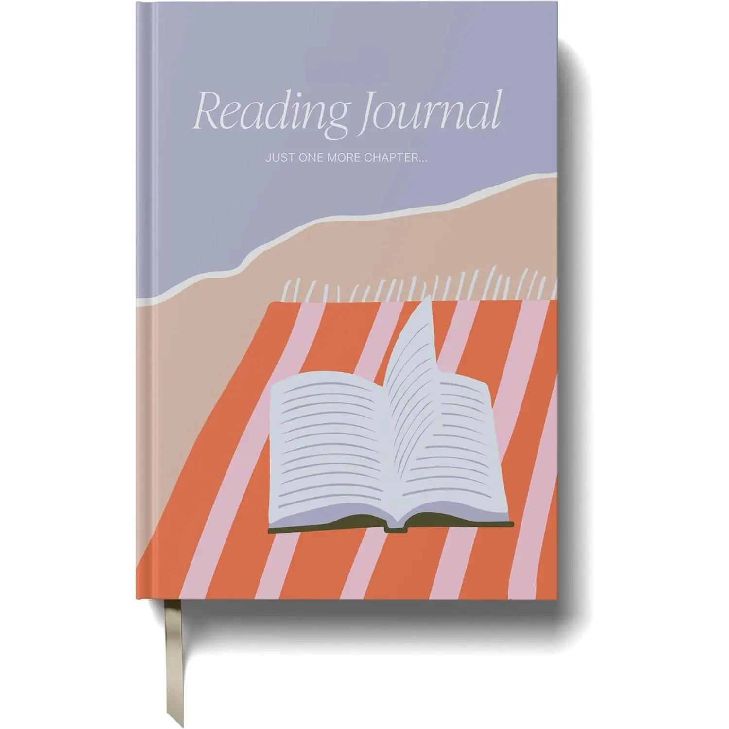 Reading Journals - Review and Track Your Reading - Includes Planner to Log Your Favourite Books and Authors -  The Beach