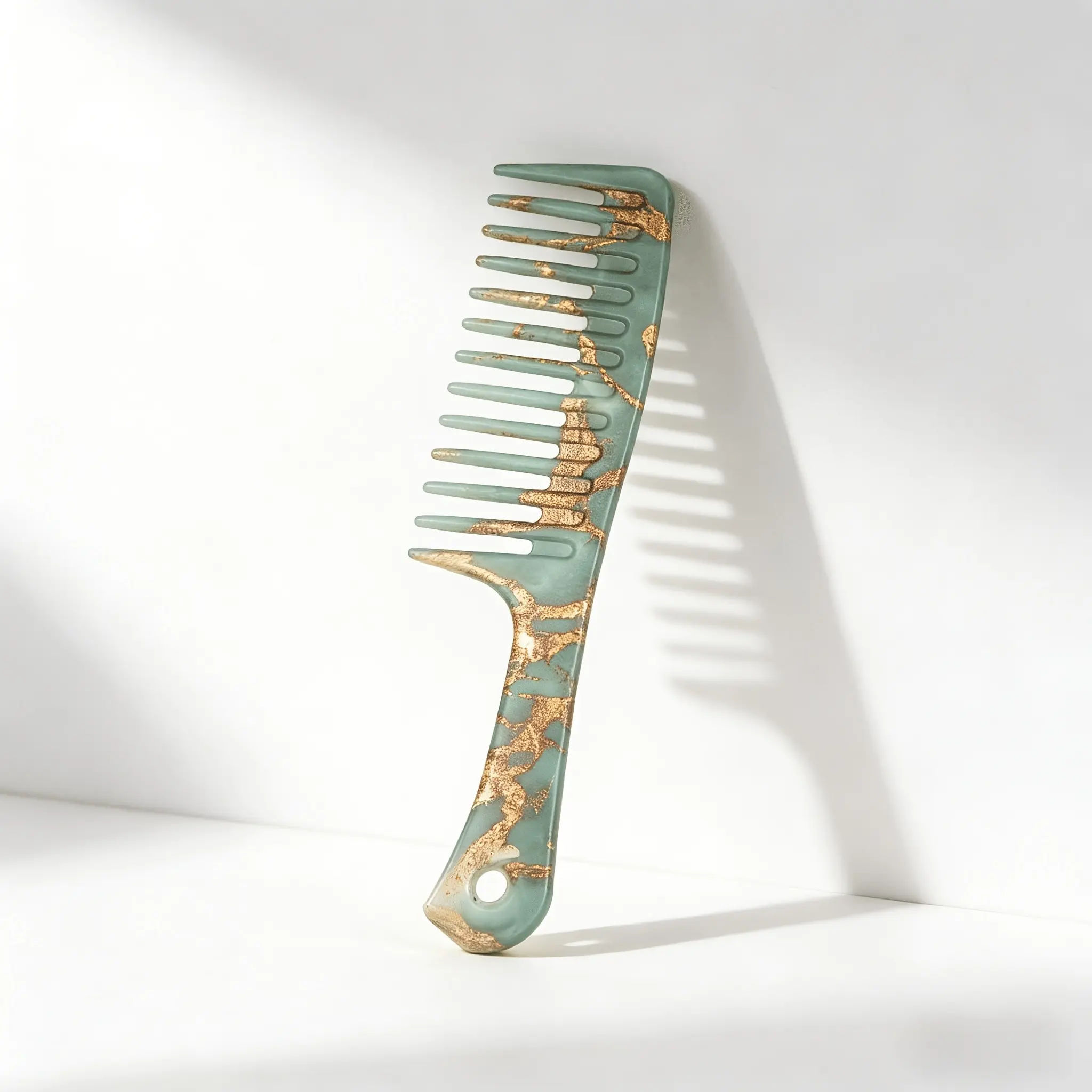 Water Transfer Wide Tooth Comb, Knot Release Massage Hair Brush, Dry Wet Use, Styling & Hair Care, Multi-Functional Hair Tool