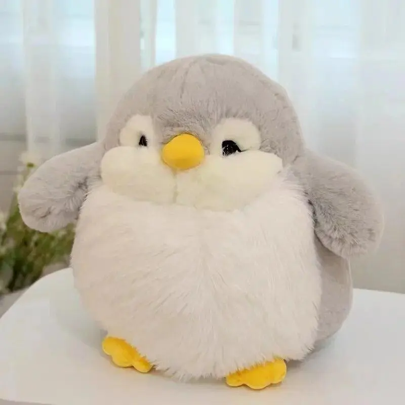 Unisex 20cm 3D Animal Stuffed Toy - Penguin Shaped Cartoon Animal Figure Stuffed Doll, Soft Birthday Gift for Kids, 3D Animal Stuffed Toys