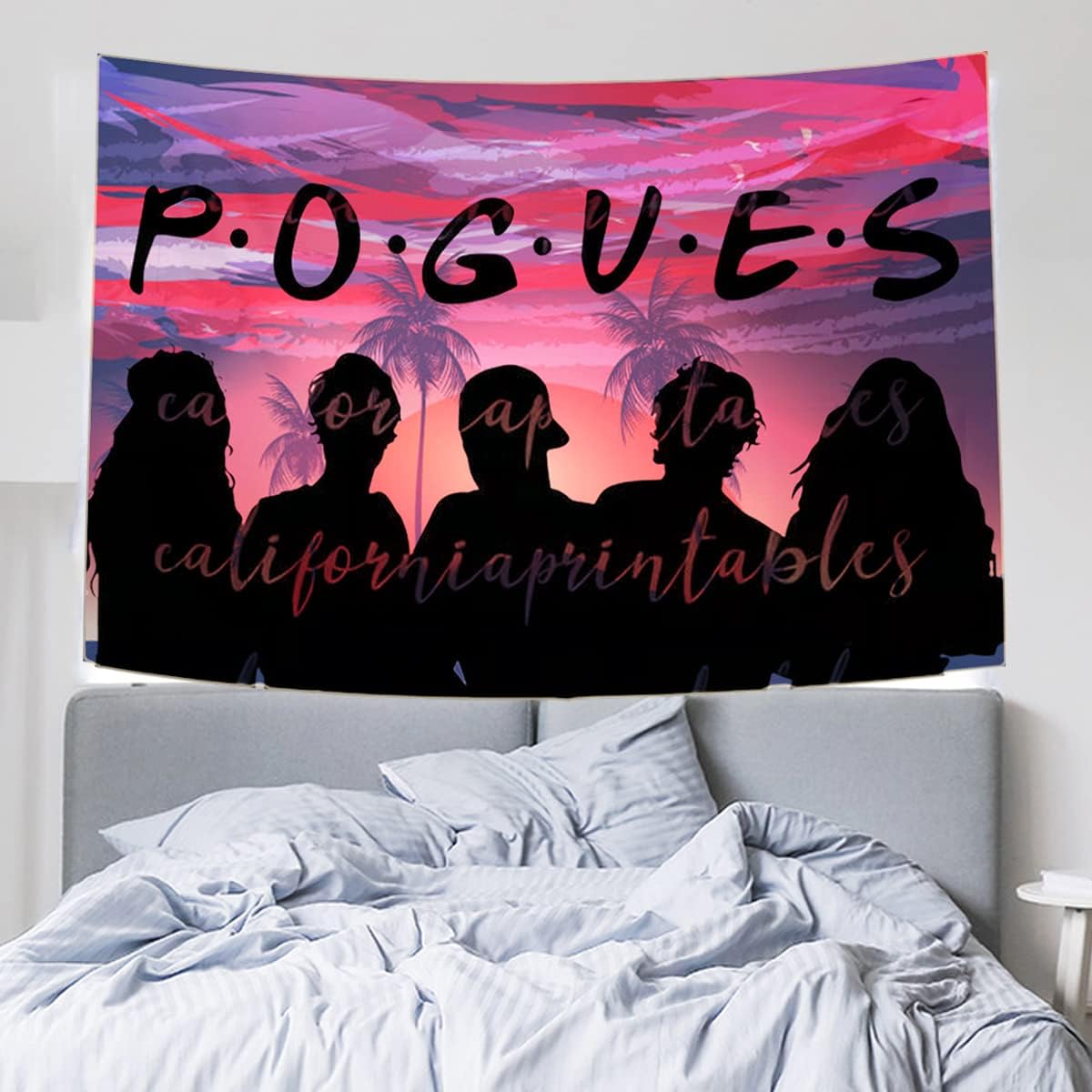 Pogue Life Tapestry Outer Banks Flag Wall Art Hanging,For Decorate Clubs Concerts Bars University Dormitories Living Rooms Bedrooms Decor Tapestry