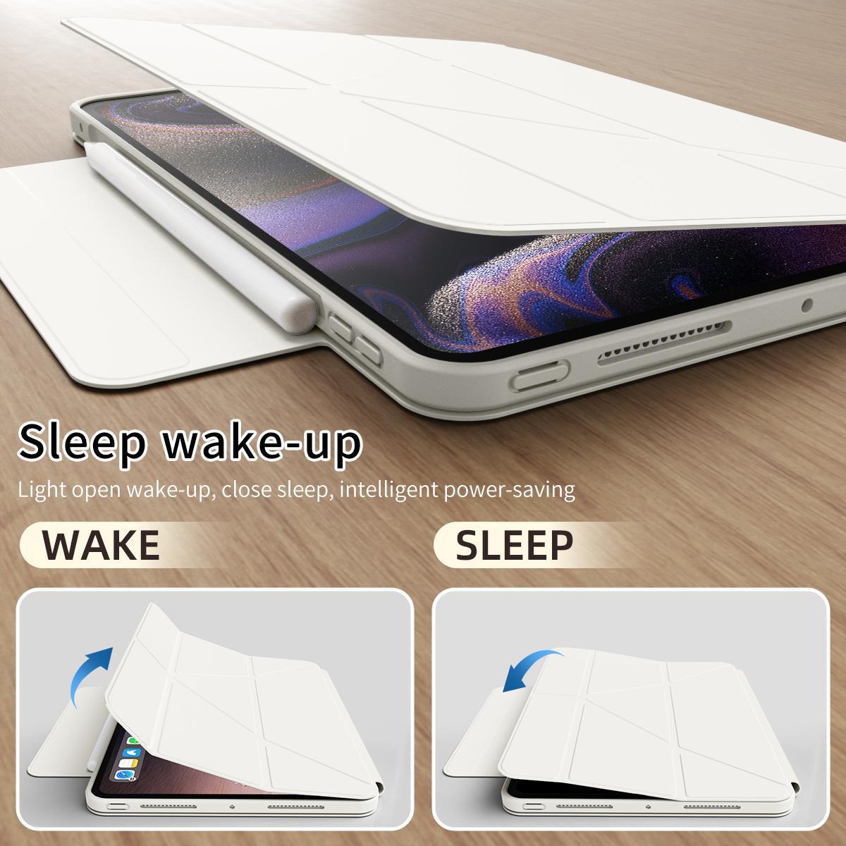 KENKE 2 in 1 Tablet Case with Pen Holder, Detachable Tablet Protective Cover with Kickstand, Tablet & Computer Accessories for iPad 11 12.9 Inch