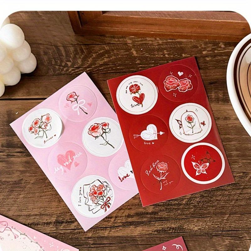 [Burning Greeting Card] DIY Burning Greeting Card | Flowers Commemorative Blessing Burning Envelope Set with Handmade Birthday High-Value Thin Card Material Pack