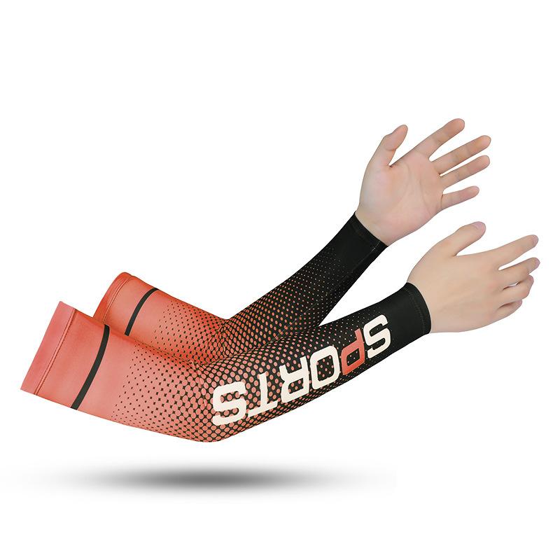 New ice sleeve summer sunscreen artifact men's and women's driving cycling sleeves arm guard ice silk sleeves