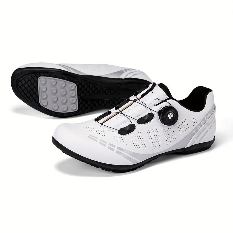 Sneakers, Rubber Sole Clip-less Universal Cycling Shoes for Men and Women, Non-locking Hard Sole Bike Shoes with Boost