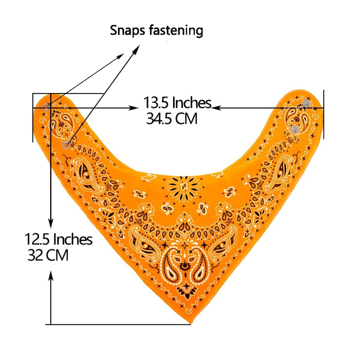 10 Pack Baby Bandana Bibs with Adjustable Snaps, Soft Absorbent & Breathable Drool Bibs with Pocket, Floral Design for Baby Boys and Girls Cotton Muslin Baby Bibs Solid Diaper Bibs for Teething