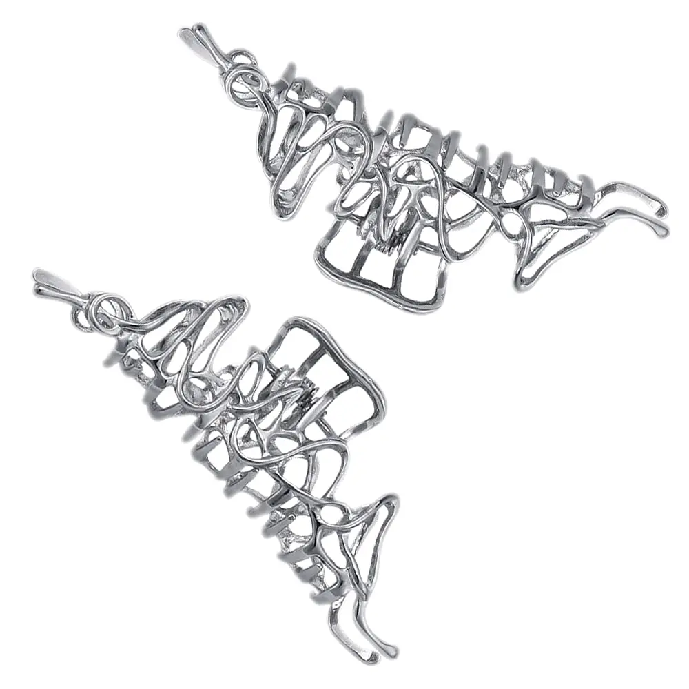 2 count Large Metal Hair Claw Clips - Personality Nonslip  Hair Clamps, Jaw Hair Clamps For Women And Thinner-Thick Hair Styling- Hold Hair-Fashion Hair Accessories
