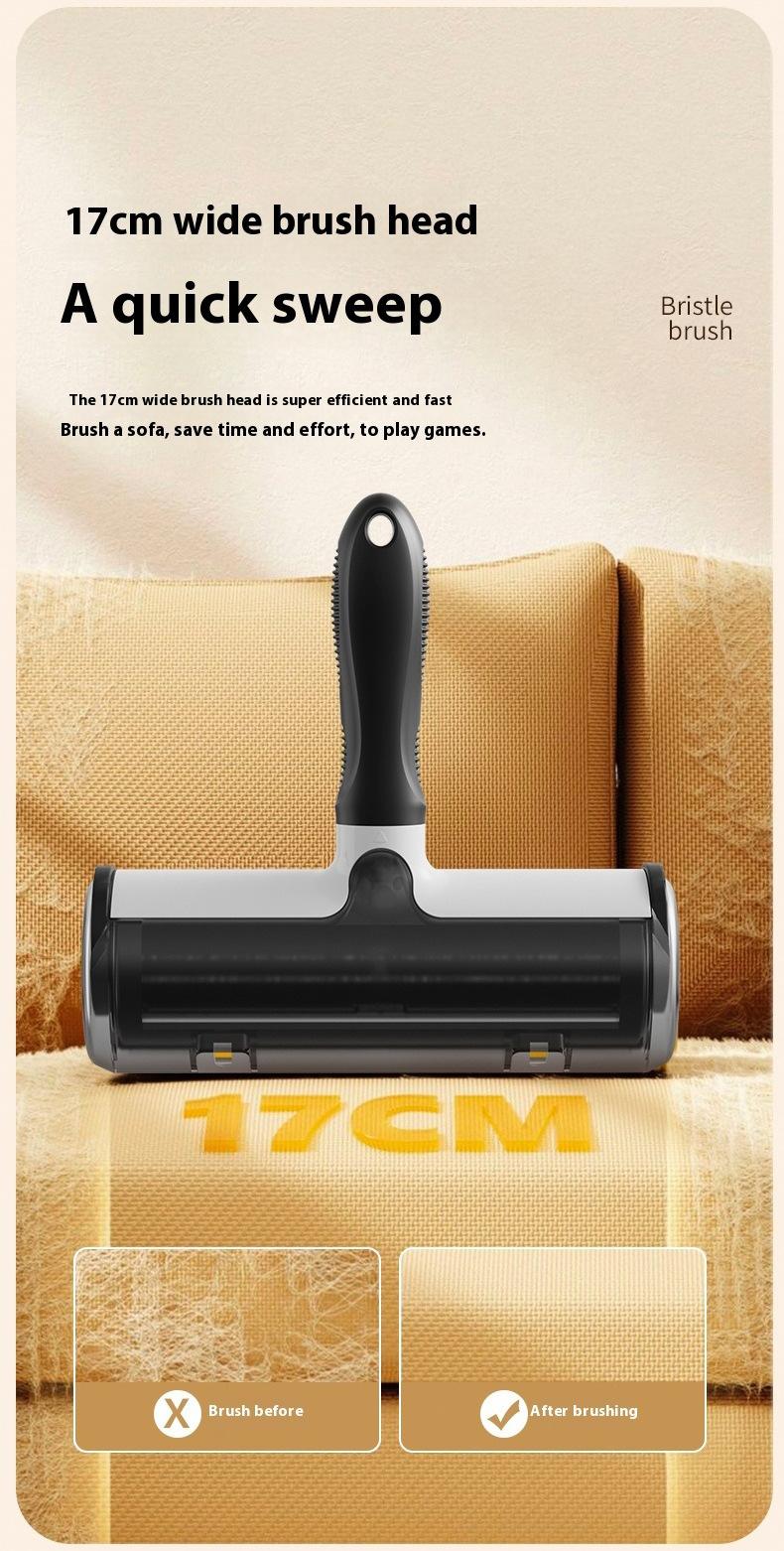 Washable Sticky Lint Roller Pet Hair Remover Reusable Lint Removal Brush for Clothes Furniture dog pepper spray cow scratching head lice comb big lice removal comb tick removal comb deshedding nozzle short hair Portable Retractable Wooden Nail File