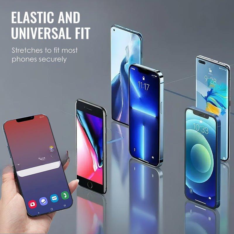 Dual-Ring Three-Finger Back Clip Holder