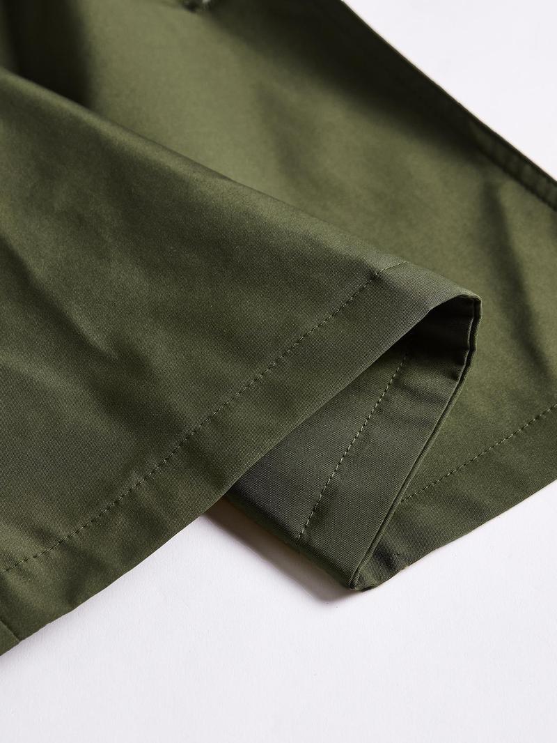 KatchMe Women's Commuter Notch Lapel Double Breasted Detachable Belt Trench Coat, Fall & Winter Plain Wrap Tie Waist Outerwear Jacket, Elegant Trench Coat