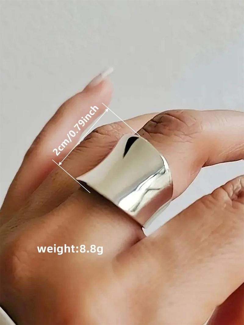 Fashionable Geometric Design Ring, Elegant Glittering Ring, Elegant Jewelry for Women for Party,  Rings for Women, Daily Clothing Decor, Trendy All-match & Exquisite Jewelry for Birthday Gift, Gifts for Her