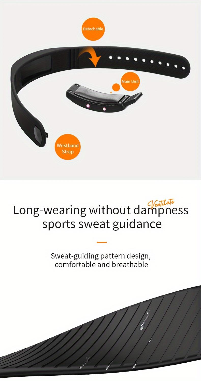 New multi-functional, simple and fashionable electronic watch, alarm clock, pedometer, timer, luminous, fashionable sports multi-functional wristwatch, holiday gift, suitable for any scene - a wristband is included as a gift