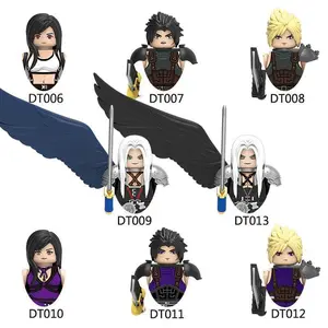 DT8903 Movie Game Cartoon FF Collection Action Figures Building Blocks Positive Characters toys Weapons Accessories Toys Gifts