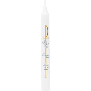 Baptism Candle - Baptismal Candles for Boys and Girls, Catholic Baptism Gift - Velas para Bautizo de Niño