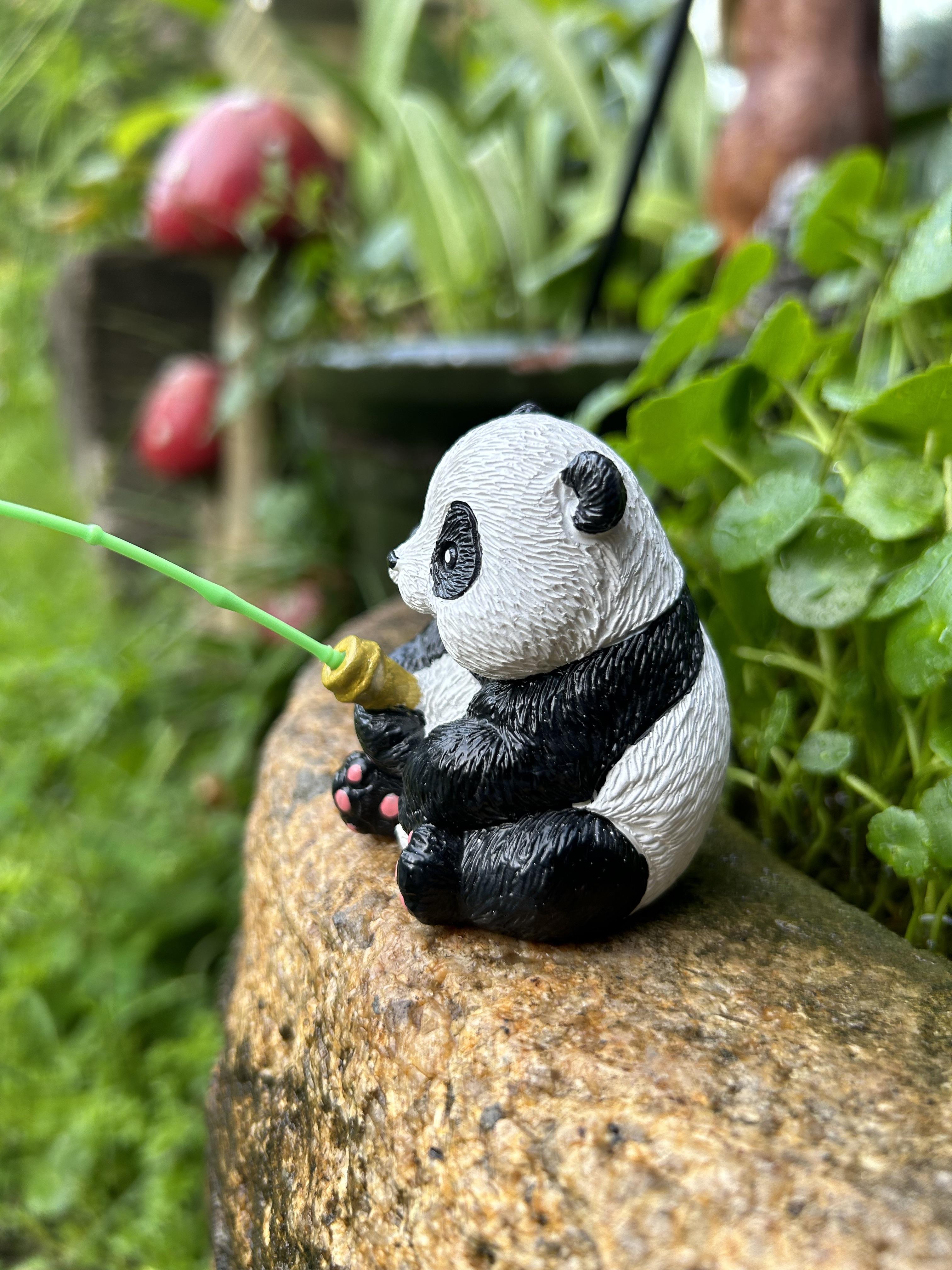 Creative Turtle Fish Tank Decor, Chinese Style Rockery Water Fountain Ornament for Aquarium