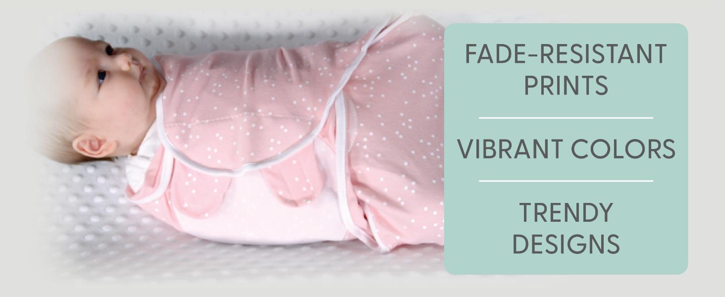 Baby Swaddle Blankets Set of 3 - Baby Sleep Sack for Newborn, Newborns Sack 0-3, 3-6 Month Swaddles, Soft & Breathable Cotton - Desert Safari (S/M)