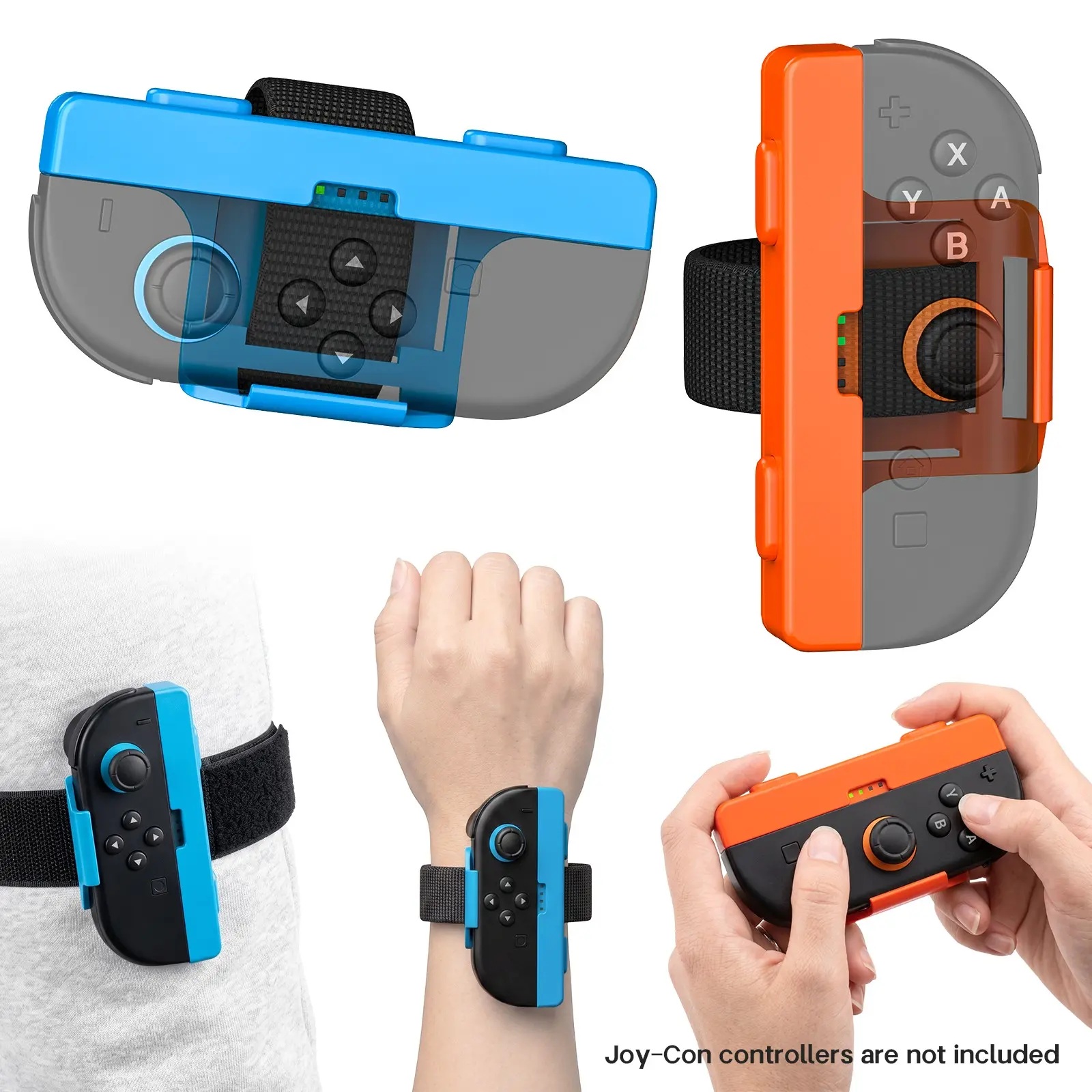 Switch Dance Strap, Ns Sports Football Leg Band, Joycon Controller Sensory Adjustable Strap, Accessory for Nintendo Switch Games
