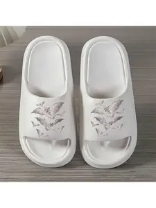 1 pair of new unisex sandals, flying bat slippers, beach sandals, indoor/outdoor sandals, holiday gift slippers, women's sandals, room slippers, birthday gift sandals