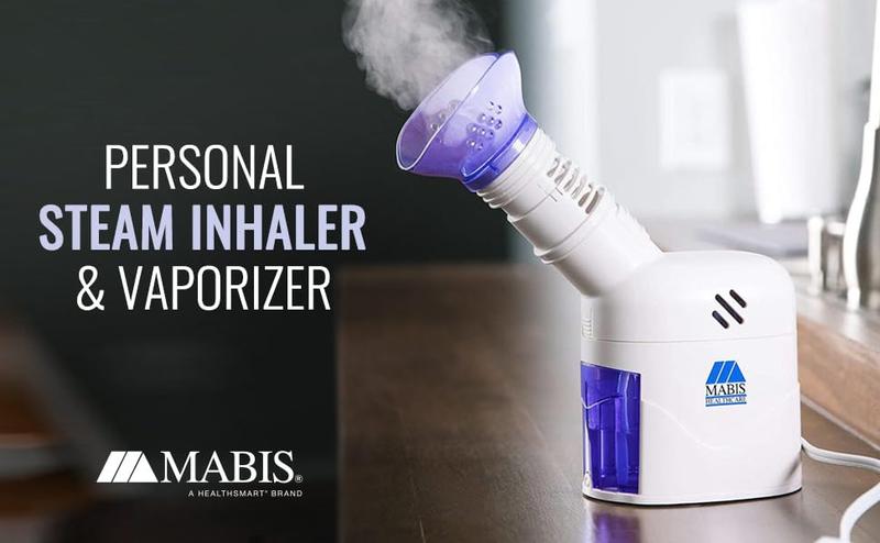 Facial Steamer, Steam Inhaler, FSA Eligible, Vaporizer or Vocal Steamer with Aromatherapy Diffuser and Soft Face Mask for Cleansing, Sinus Pressure, Congestion, Colds and Cough, 25mL