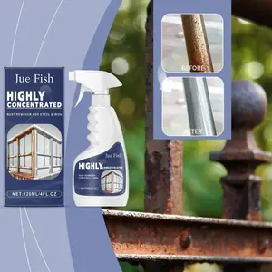 Powerful Rust Removal Spray, 120ml Highly Concentrated Rust Cleaner Restore Metal Luster & Prevent Future Rust Removal