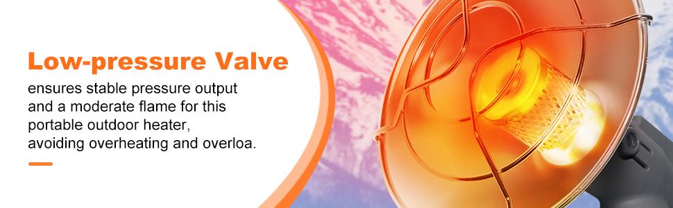 Propane Heater 8500BTU Portable Camping Gas Heater Tent Heater with Reinforced Base Propane Gas Tank Holder for Outdoor Camping Tent Garage Fishing,Valentines Day Gifts Men Easter