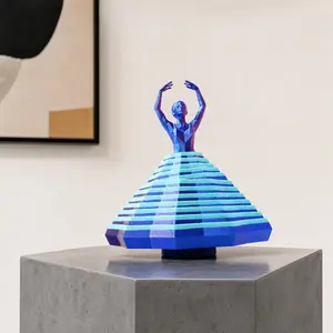 3D Printed Ballet Girl Stress Relief Ornament, Rotating Finger Dancer, Trendy Tiktok Item, Cute Desk Decor, Perfect Gift Idea