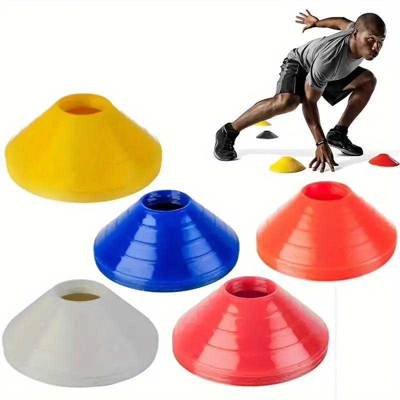 Football Training Cone Set, 10pcs/set Football Training Cone with Storage Bag & Stand, Sports Accessories for Football Training Sports Day