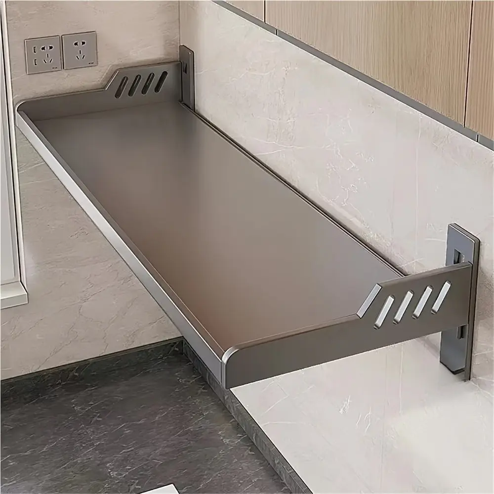 Multi-Functional Kitchen Countertop Storage Rack for Microwave Oven & Electric Oven | Wall-Mountable No-Drill Spice Organizer