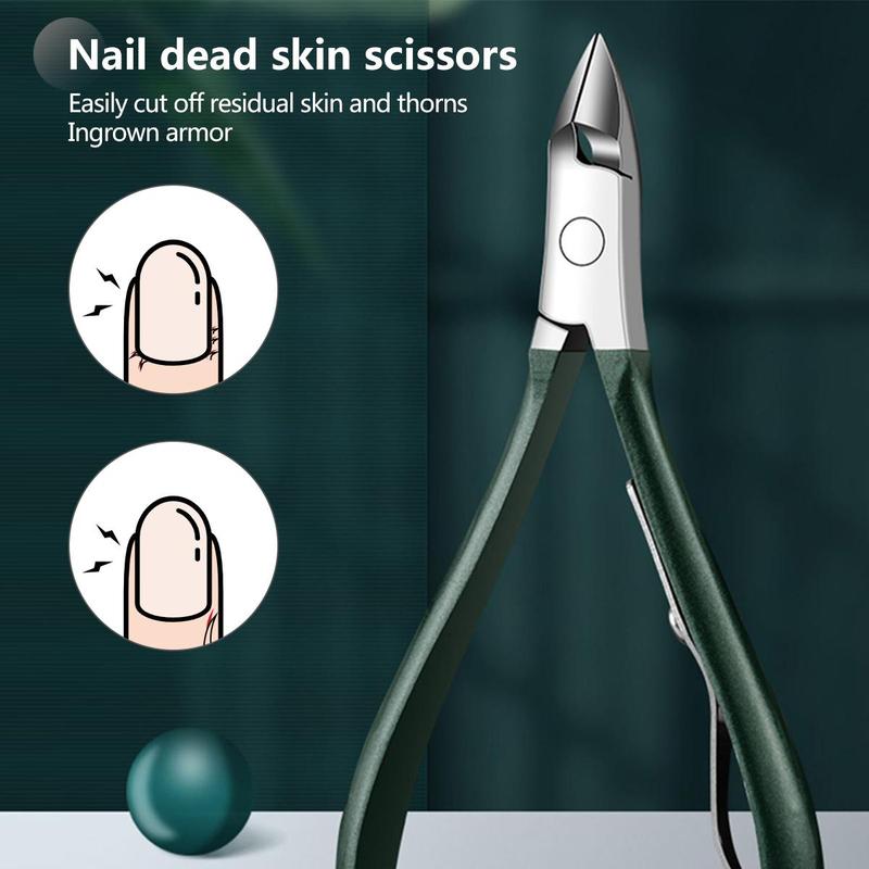 Stainless Steel Nail Clipper Set with PU Leather Storage Box, 24/26pcs Professional Multi-functional Manicure Tools, Nail Tools for Home & Travel