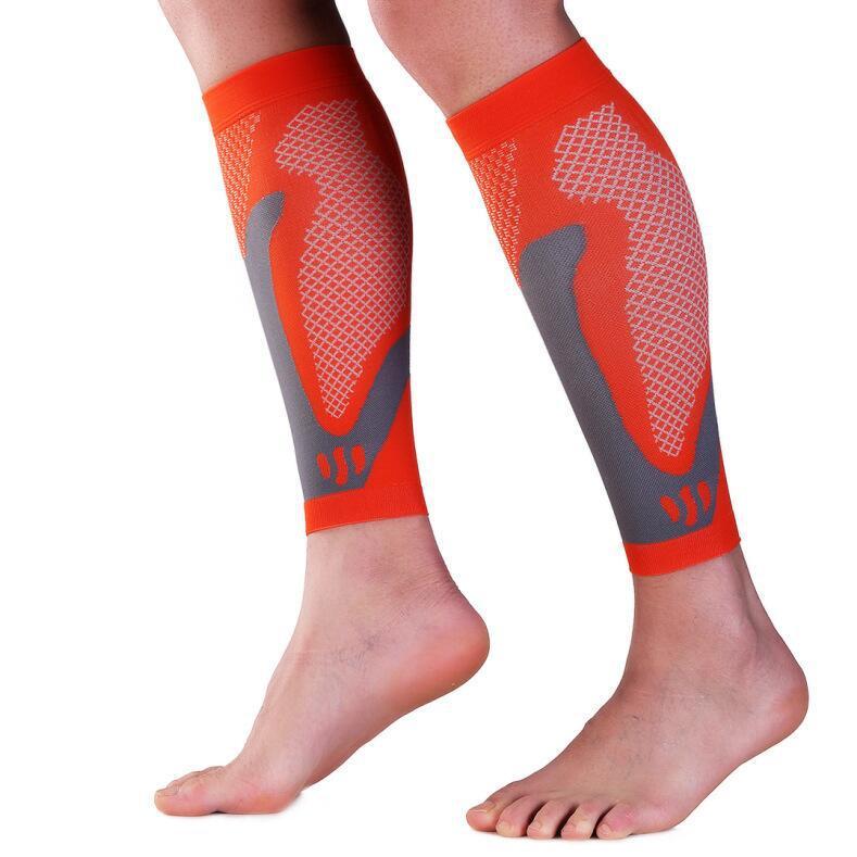 Compression Calf Guards for Running, Shin Splint & Varicose Veins Relief, Elastic Leg Support Sleeves for Men Women Multiple Colors