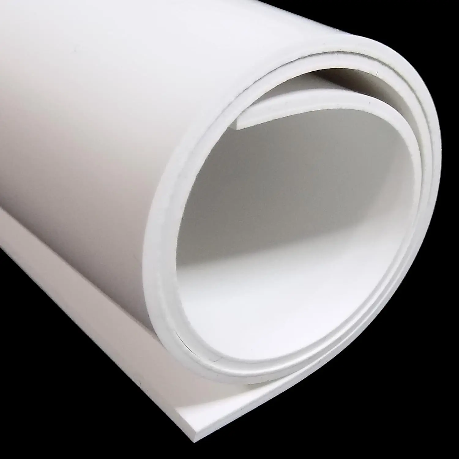 White Silicone Rubber Sheet, 60A Duro, 1/16 x 9 x 12 Inch, Food Grade, No Adhesive Backing, High Temp Heavy Duty for Gaskets DIY Food Covers Lids Sealing Material Pads Oven Protection