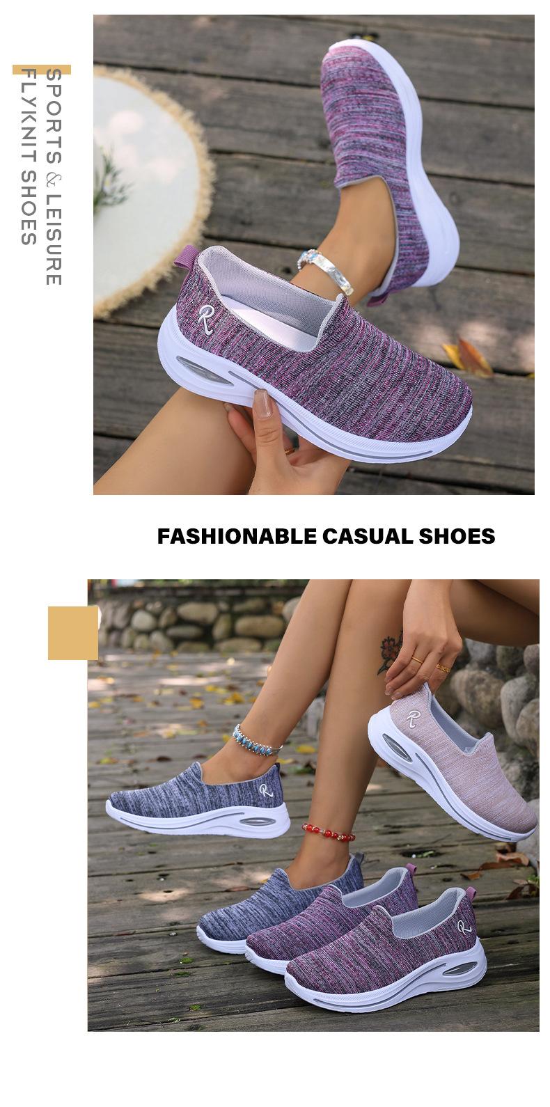 Women's Shoes 2026 Spring/Summer New Foreign Trade Women's Shoes Wholesale Height-Increasing Shoes Breathable Air Cushion Sports Shoes for Women