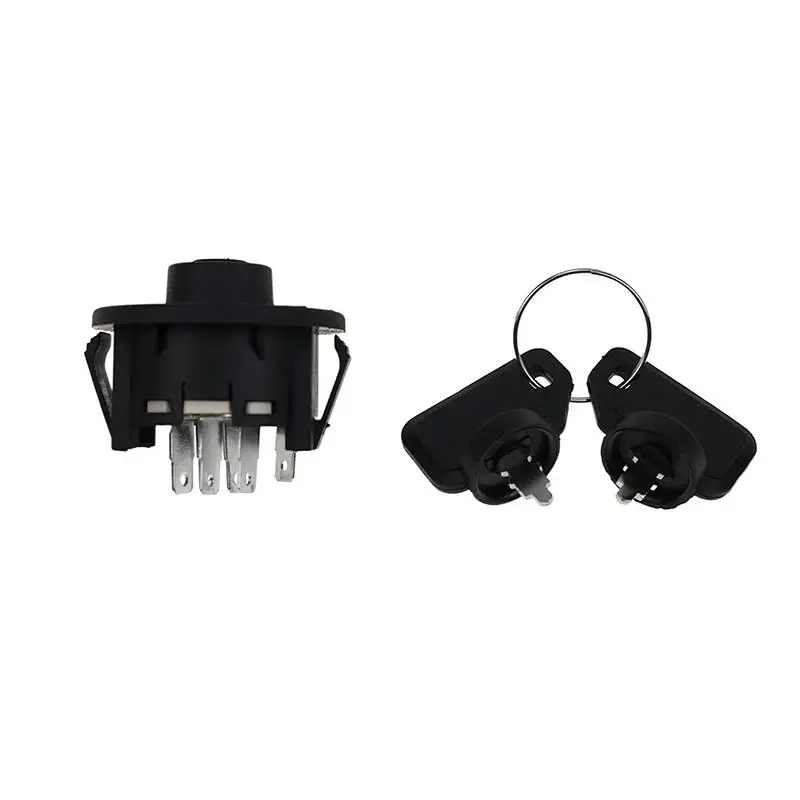 FridayParts 6 Terminal Ignition Switch With 2 Keys 110-6764 for Toro Time Cutter Z4200 Z4220 Z5000 Z5020 Z5030 Z5040 Z5060 Z4200 Z4202 Z5035