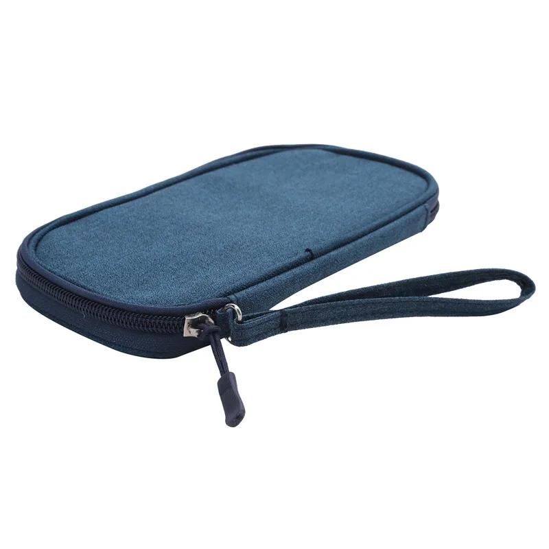 Travel Organizer Bag Cable Storage Pouch Carry Case Portable Waterproof Double Layers with random internal layout