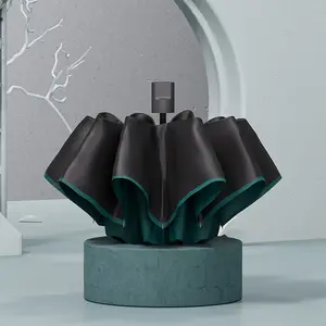 Umbrella Automatic 24 bone Rain and Rain Dual use Sun Umbrella for Men Folding Umbrella Sunshade Umbrella