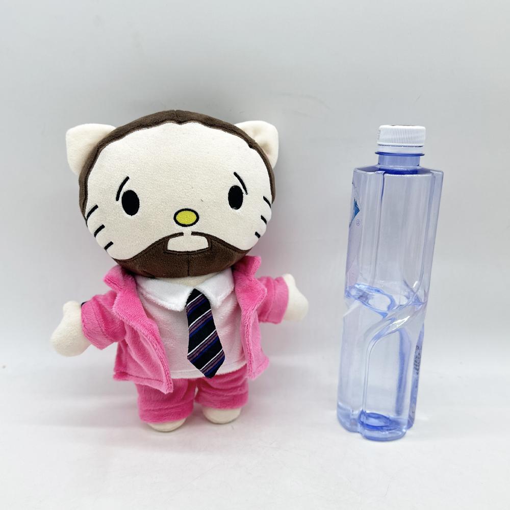 Mac Miller Hello Kitty  Plush Doll Pink Suit Boy Plush Toy Figure Stuffed Toys Cute Boys Girls Birthday Gift