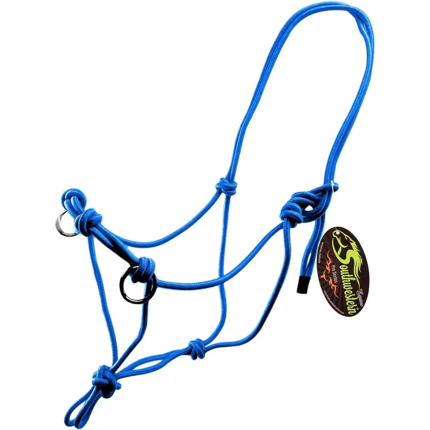 Side Pull Rope Halters with Nickle Plated Rings