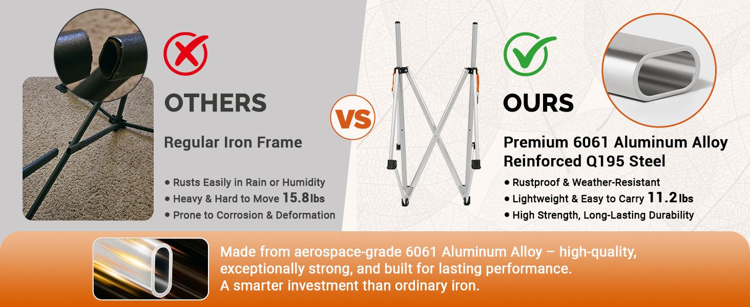 KingCamp Hammock Chair with Footrest – Heavy Duty Swinging Rocking Camping Chairs for Adults up to 400lbs, Folding Portable Oversized Rocker with Cup Holder & Pillow for Outdoor Beach Lawn RV Sports