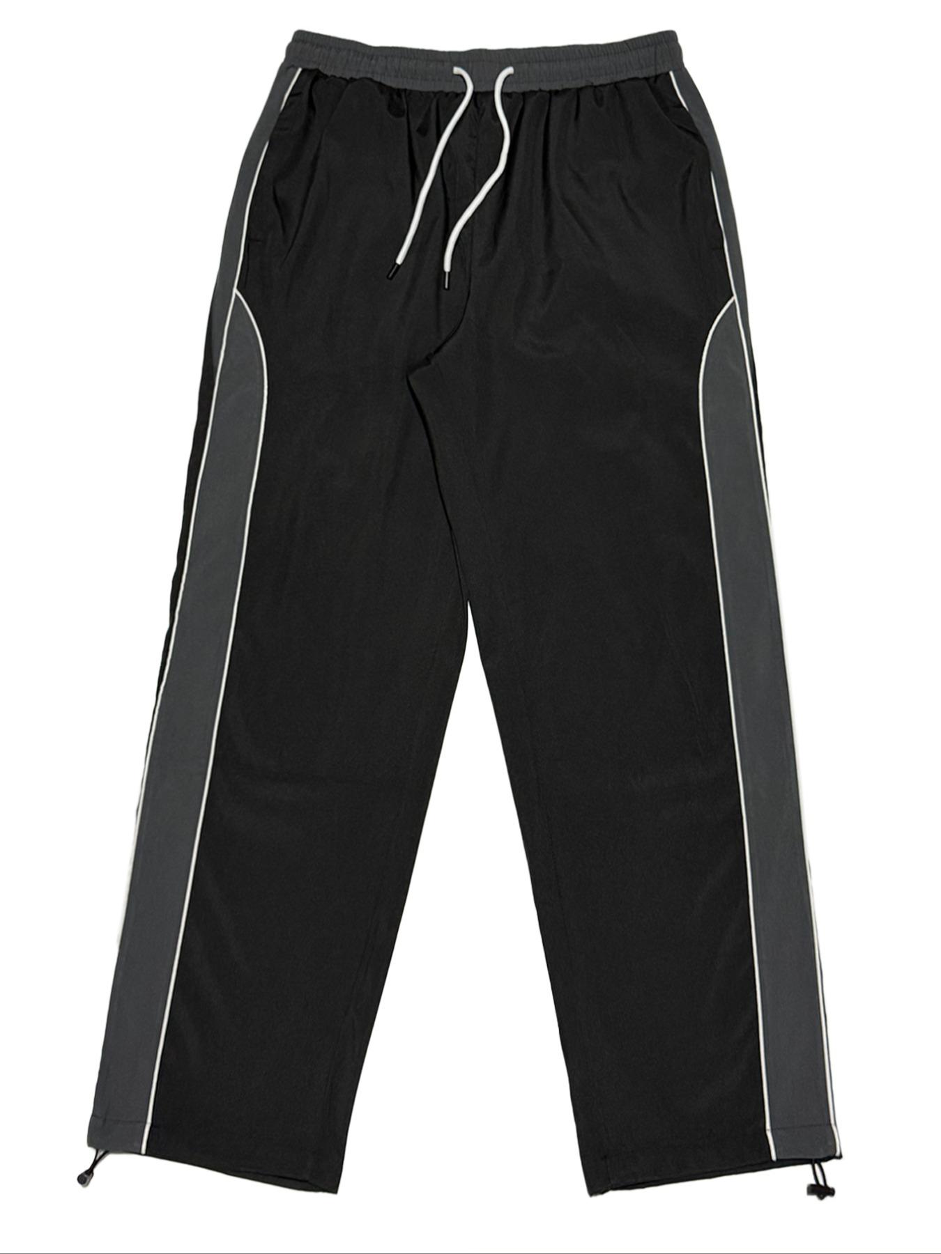 Men's Casual Sports Pants, Comfortable Long Trousers for Daily Wear & Outdoor Activities, Stylish Men's Clothing Essentials, Running Pants