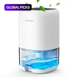 1 L Capacity Dehumidifier DH-CS01, Silent and Energy-Saving Design with 7-Color Ambient Light, Washable Filter, 40W, DC 12V #GLOBAL PICKS