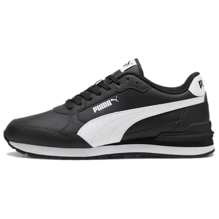 Puma ST Runner v4 Leather 'Black White' 399068-01