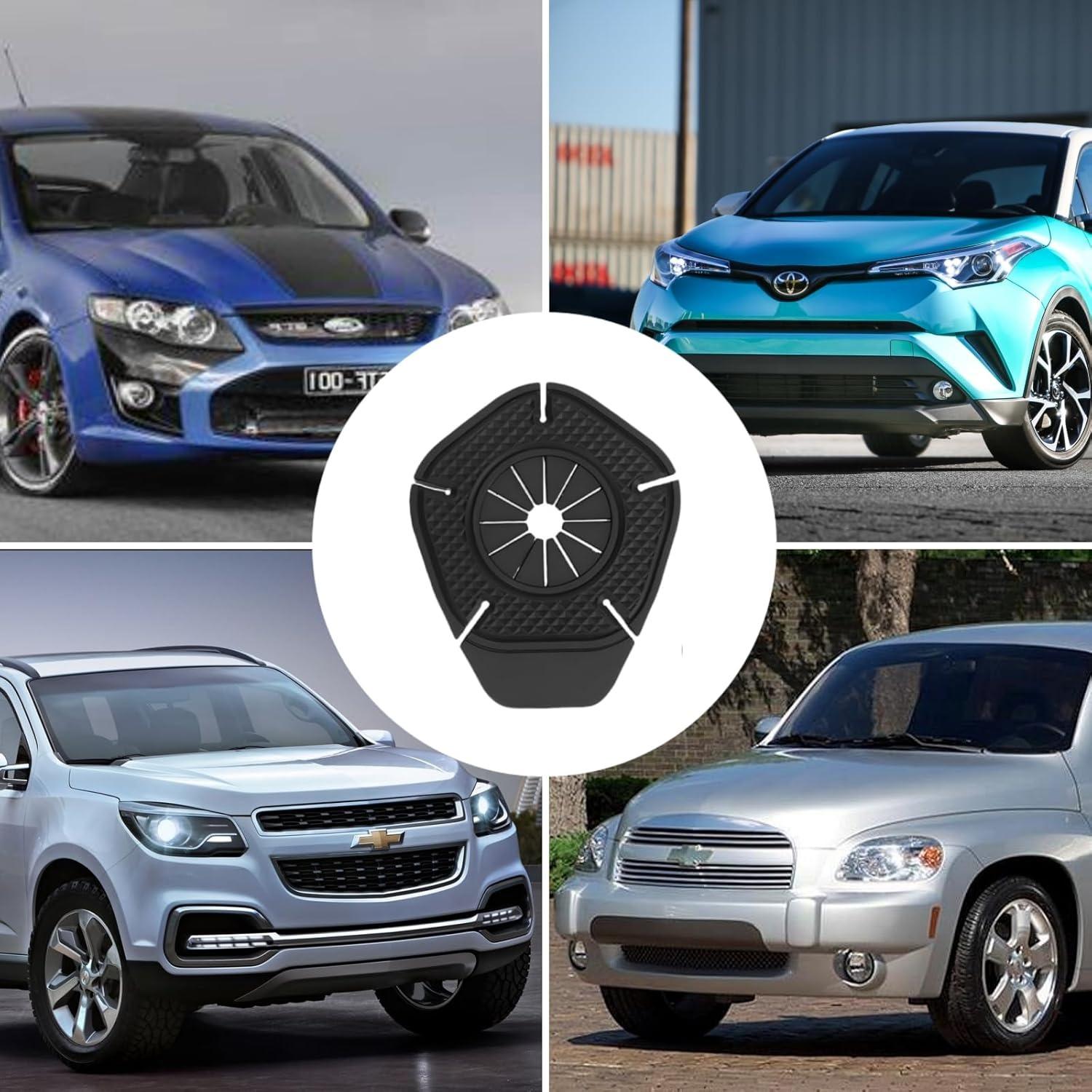 Car Wiper Arm Hole Protection Pad, Silicone Windshield Wiper Arm Hole Protector Dust Cover, Universal Windshield Wiper Hole Covers, Auto Exterior Accessories Universal for Most Vehicles