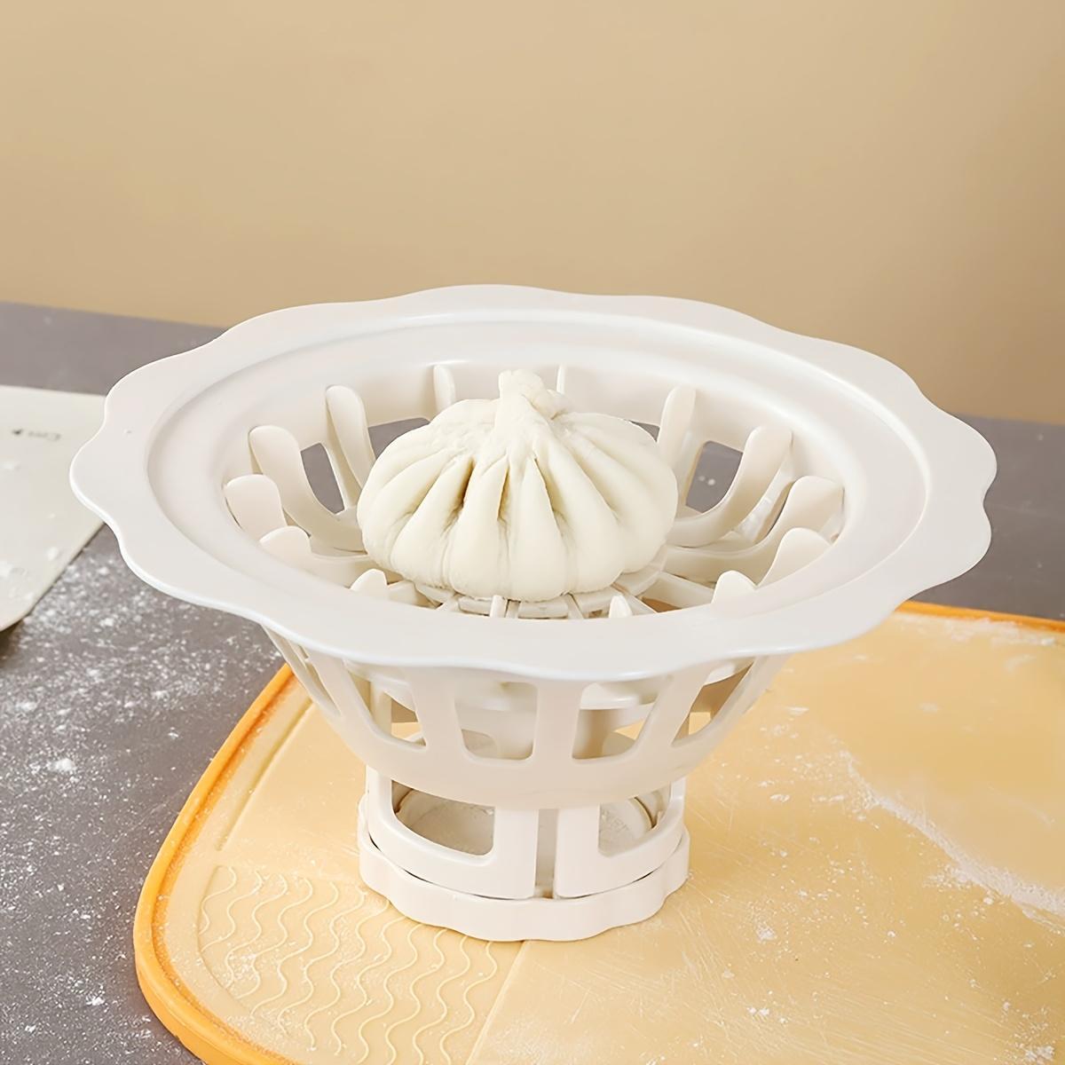 Easy-To-Remove Non-Stick Bun Maker - Food-Grade ABS Plastic Kitchen Tool Equipped with a Uniform Dumpling Mold, Designed for Making Buns And Shao Mai, Quick Forming, Non-Stick, Easy to Release, Practical Kitchen Utensil