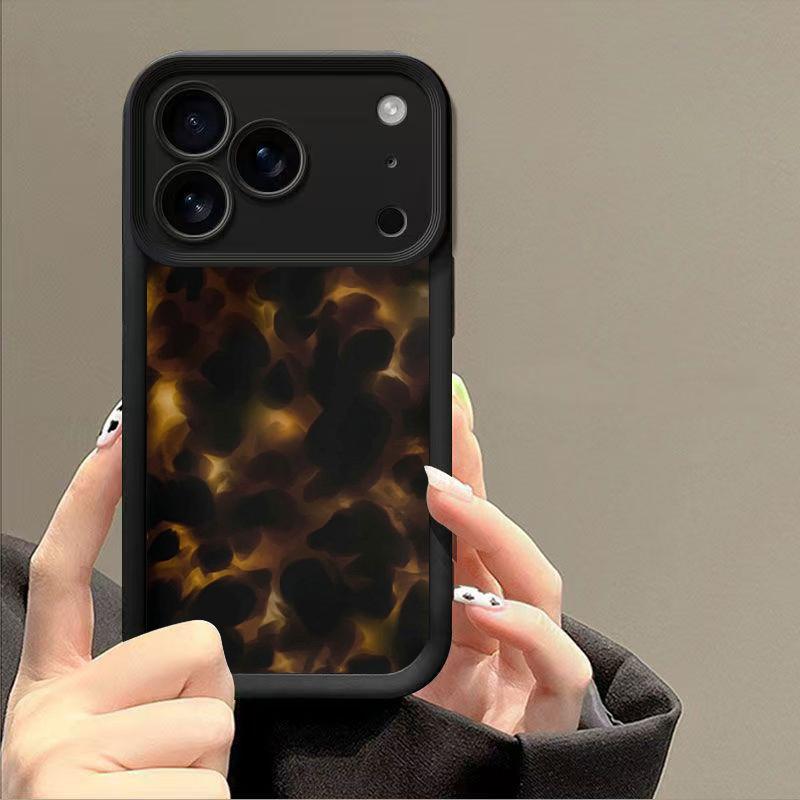 Premium Phone Case - Timeless tortoise shell pattern for authentic texture, Military-grade drop protection, soft silicone, ideal gift for classic lovers. Compatible with iPhone X/11/12/13/14/15/16/17 Pro Max/Plus/Air & Samsung Galaxy.