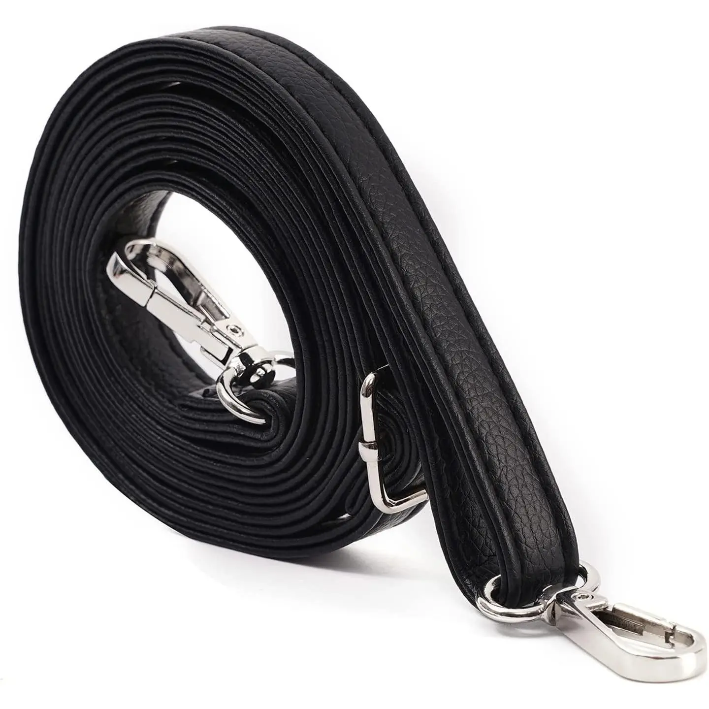 Adjustable Soft PU Leather  Crossbody Purse Strap Bag Chain