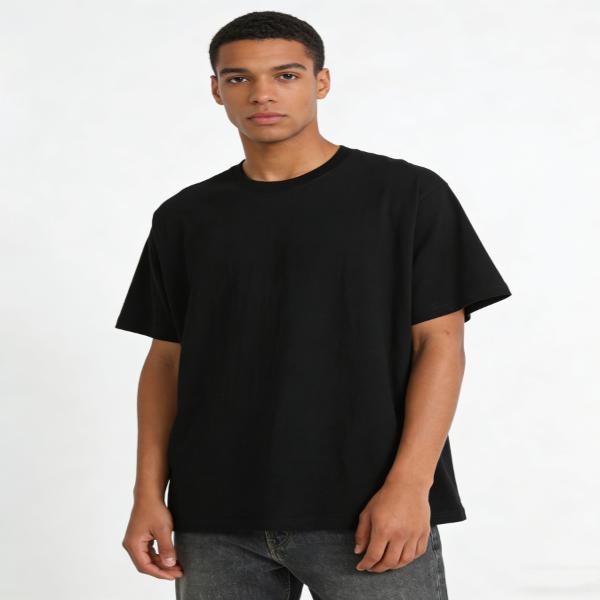 180g 100% pure cotton short-sleeve T-shirt for men and women, solid color round-neck T-shirt, base shirt