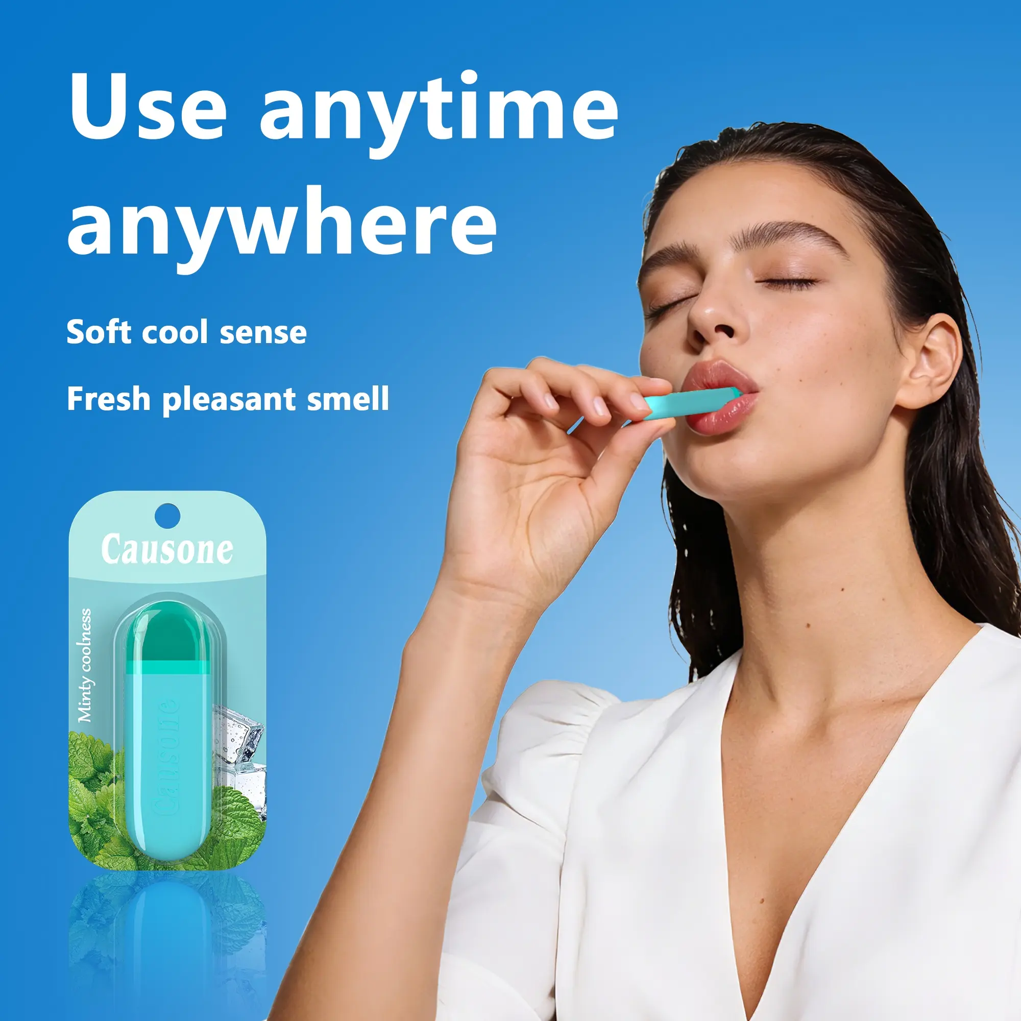 Fresh Breath Oral Stick, Cool Mint Fruit Flavor