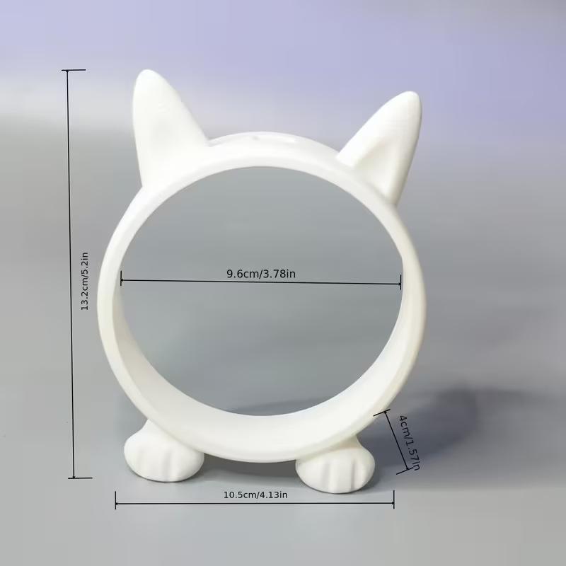 Cat-shaped mini speaker stand for desktop decoration can be used as a student gift or birthday present