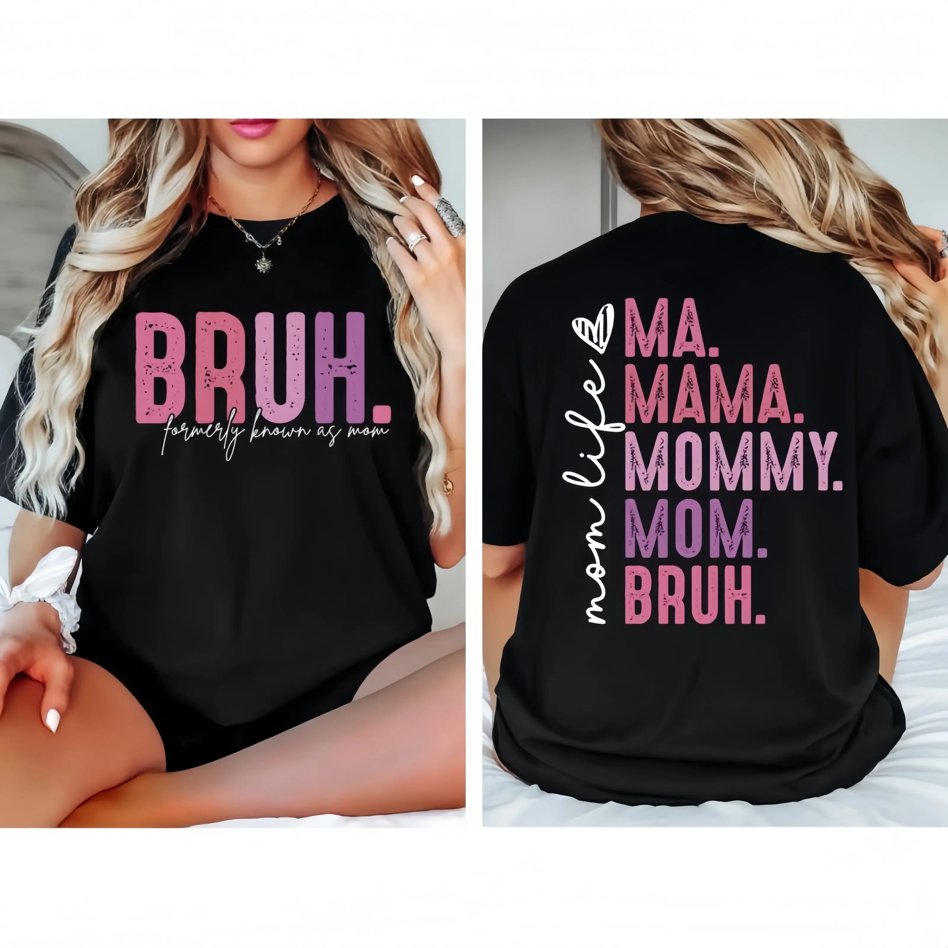Bruh Formerly Known As Mom Sweatshirt, Mama Mommy Mom Bruh Sweatshirt, Funny MomtT-Shirt, Mother'S Day Shirt, Mom Era Tshirt, Gift For Mom