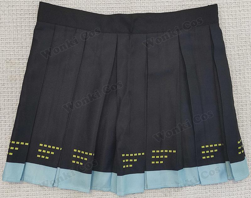 V Miku Cosplay Costume Green Ponytail Wig Virtual Singer Cosplay Shoes Boots Official Uniform for Girl Party Comic Con Outfits