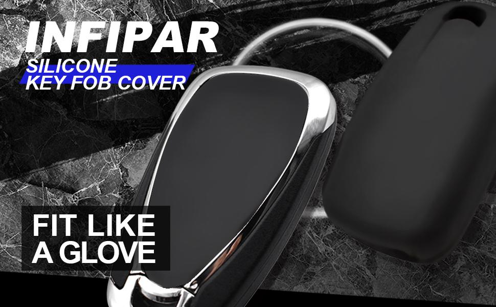 2pcs Compatible with Ford Key Fob Cover Case Key Chain for Ford Explorer F150 Fusion Bronco Transit F250 F350 F450 F550 F650 F750 Ranger Maverick Accessories Shell Carbon Fiber Black